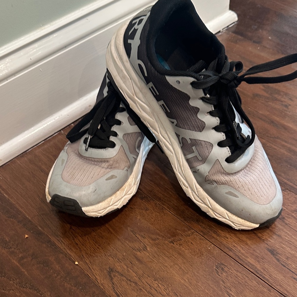 Black and Gray Athletic Sneakers